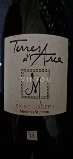 Valea Ronului Saint-Joseph Michelas St Jemms Terres d'Arce 2020