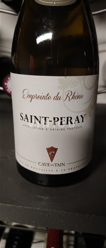 Rhône-dalen Saint-Péray Cave de Tain Empreinte du Rhône 2020