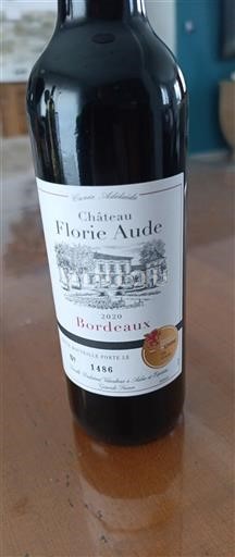 Bordeaux Château Florie Aude 2020