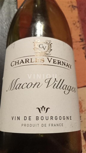 Burgundi Mâcon ja Mâcon-kylät Charles Vernay 2023 Ei vuosikertaa