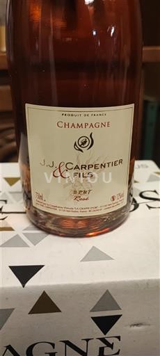 Champagne Šampanské J.J. Carpentier & Fils Brut Rosé 2024
