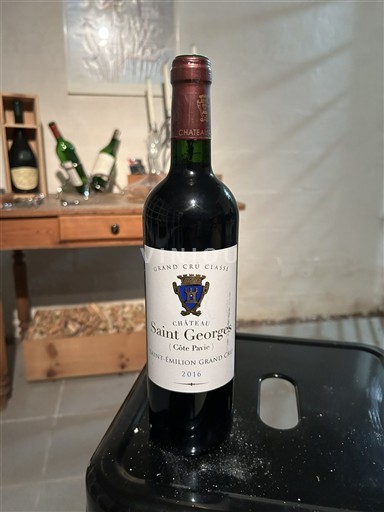Bordeaux Saint-Émilion Grand Cru Grand Cru Château Saint Georges (Côte Pavie) 2016