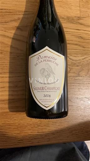 Loiren laakso Saumur-champigny Domaine La Perruche La Pointe des Rochefolies 2024