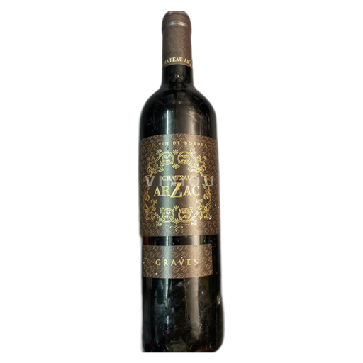 Bordeaux Graves Château Arzac Icke årgångsbetecknad