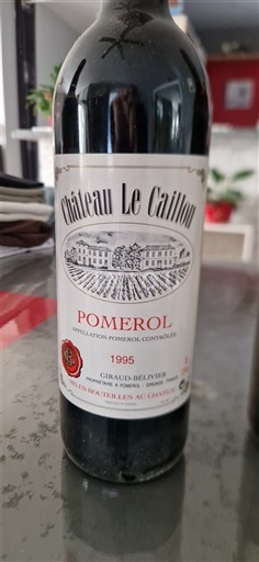 Bordeaux Pomerol Château le caillou 1995