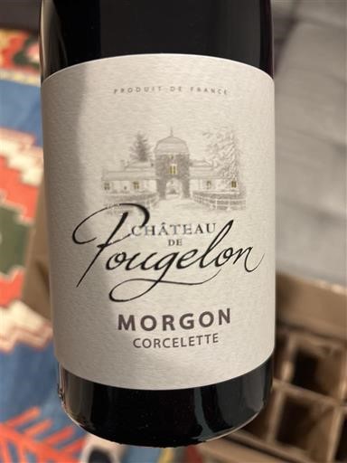 Beaujolais Morgon Château Pougelon Corcelette 2020