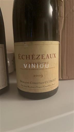 Bourgogne Échézeaux Grand Cru Domaine Christian Clerget 2009