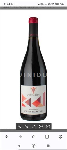 Rhônen laakso Crozes-Hermitage Cave de Tain Sélection Parcellaires 2023