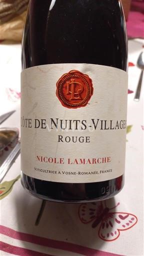 Borgogna Côte de Nuits Villages Nicole Lamarche Senza annata