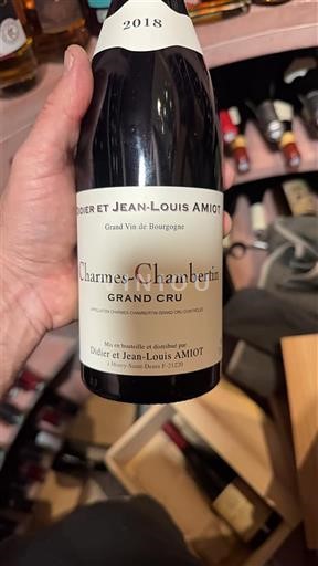 Burgundy Charmes-Chambertin Grand Cru Didier et Jean-Louis Amiot 2018