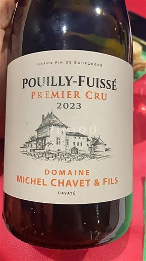 Bourgogne Pouilly-fuissé Premier Cru Domaine Michel Chavet & Fils 2023