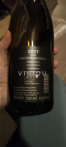 Baden Weingut Abril ZEIT 2021