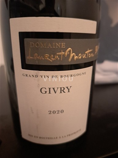 Borgonha Givry Domaine Laurent Mouton 2020