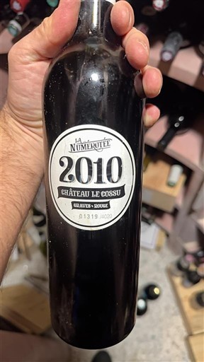 Burdeos Graves Château Le Gossu La Numérotée 2010