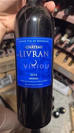 Bordeaux Médoc Château Livran 2016