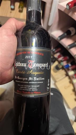 Bordéus Saint-Georges-Saint-Émilion Château Tocyquart Auguste 2011