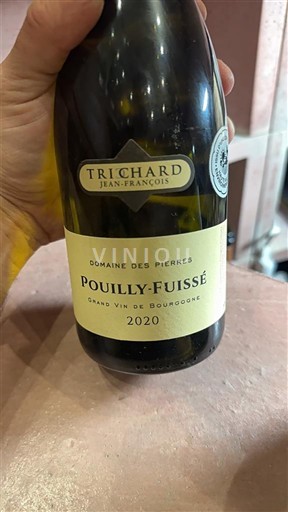 Burgundy Pouilly-Fuissé Trichard Jean-François Domaine des Pierres 2020