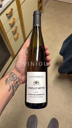 Elsass Gewürztraminer Grand Cru Camille Meyer Grand Cru Mambourg 2020
