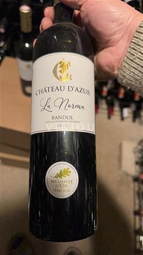 Provansa Bandol Château Azur La Norma 2016