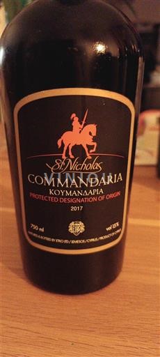 Commandaria St Nicholas 2017