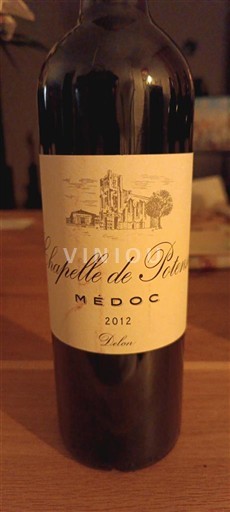 Bordeaux Médoc Chapelle de Potensac 2012