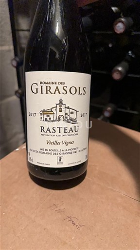 Rhônetal Rasteau Domaine S Girasols Vieilles Vignes 2017