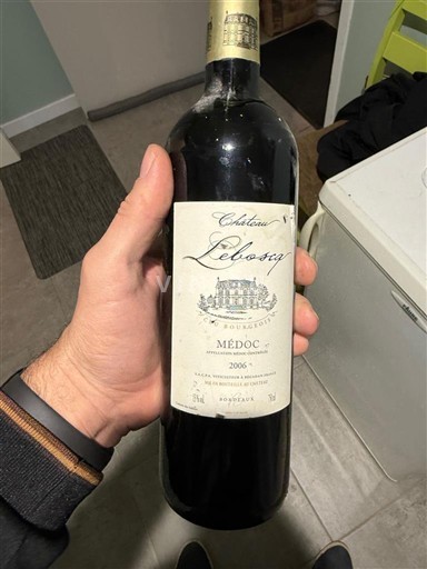 Bordeaux Médoc Château Leboscq 2006
