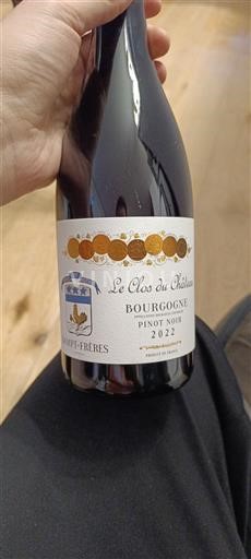 Bourgondië Bourgogne Jaffelin Frères Le Clos du Château 2022