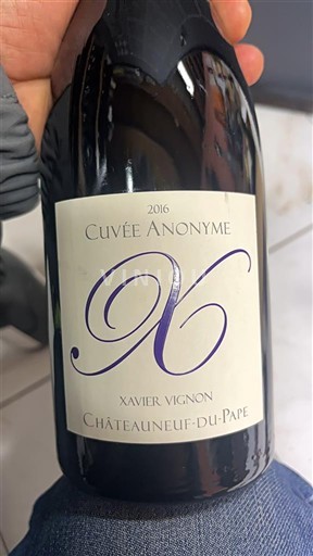 Rhône-dalen Châteauneuf-du-Pape Xavier Vignon Anonyme 2016