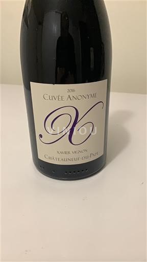 Rhône Valley Châteauneuf-du-Pape Xavier Vignon Anonyme 2016