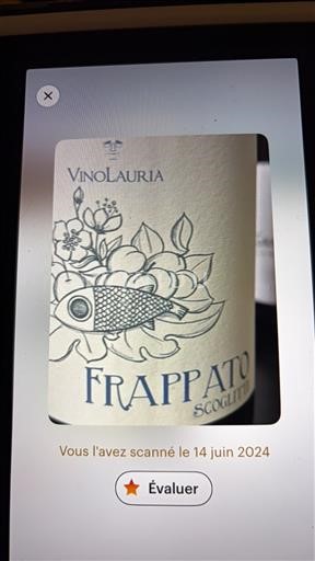 Latium Frascati VinoLauria Scoglitti Không niên vụ