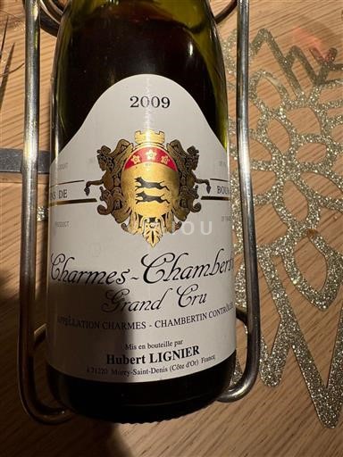 Burgundy Charmes-Chambertin Grand Cru Hubert Lignier 2009