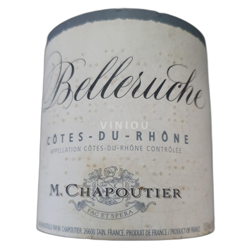 Vallée du Rhône Côtes-du-rhône M. Chapoutier Belleruche 2005
