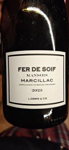 Sydväst Marcillac Losmin & Cie Fer de Soif 2023
