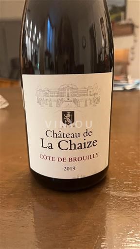 Beaujolais Côte-de-brouilly Château La Chaize 2019