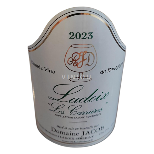 Bourgogne Ladoix Domaine JACOB Les Carrières 2023
