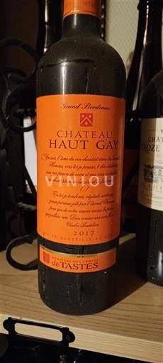 Burdeos Bordeaux Château Haut Gay 2017