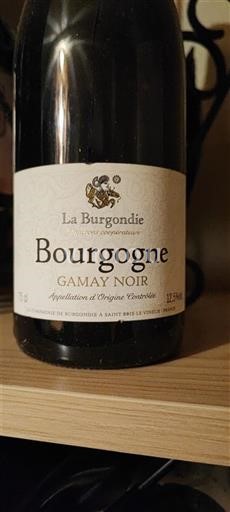 Burgundy La Burgondie Gamay Noir 2014