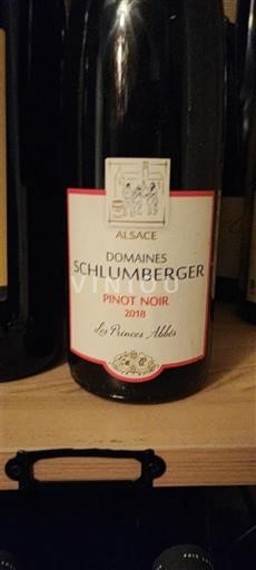 Alsace Domaine Domaines Schlumberger Les Princes Abbés 2018