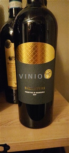 Apulia Primitivo di Manduria Bazzuturi 2023