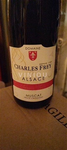 Alsace Domaine Charles Frey Muscat Fruité Croquant 2015