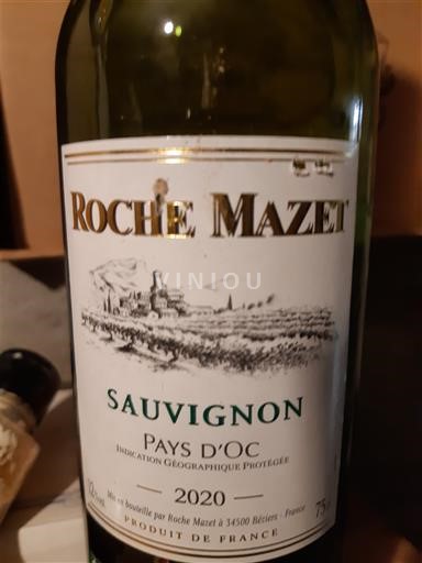 Languedoc a Roussillon Pays d'Oc Roche Mazet Sauvignon 2020