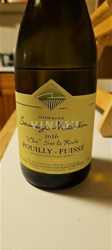Burgundy Pouilly-Fuissé Domaine Saumaize-Michelin "Clos" Sur la Roche 2016