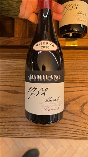 Piemonte Barolo Damilano Cannubi Riserva 1752 2010