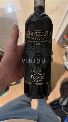 Toscana Brunello di Montalcino. Villa Poggio Salvi 2020