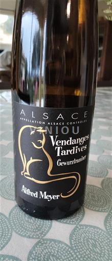 Alsace Vendanges Tardives Alfred Meyer Vendanges Tardives Gewurztraminer 2020