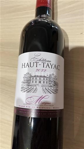 Bordeaux Margaux Château Haut-Tayac 2022
