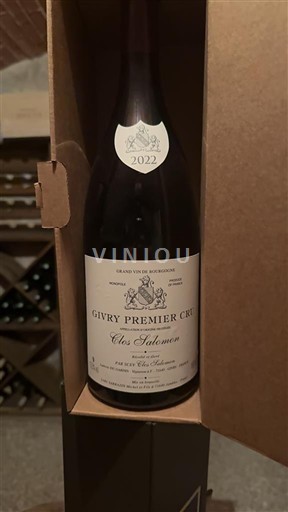 Burgundsko Givry Premier Cru Clos Salomon 2022