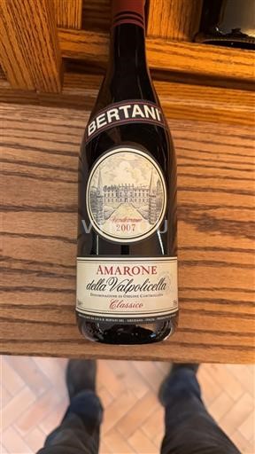 Veneto Valpolicella Bertani Amarone Classico 2007