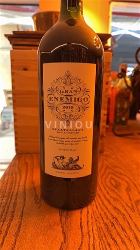 Mendoza Unspecified El Enemigo Gran Enemigo Gualtallary 2019